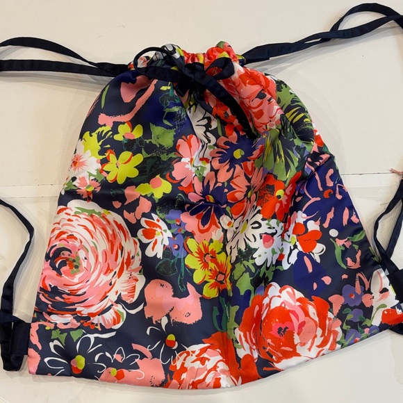 ban.do Handbags - ban.do Colorful Floral Drawstring Backpack